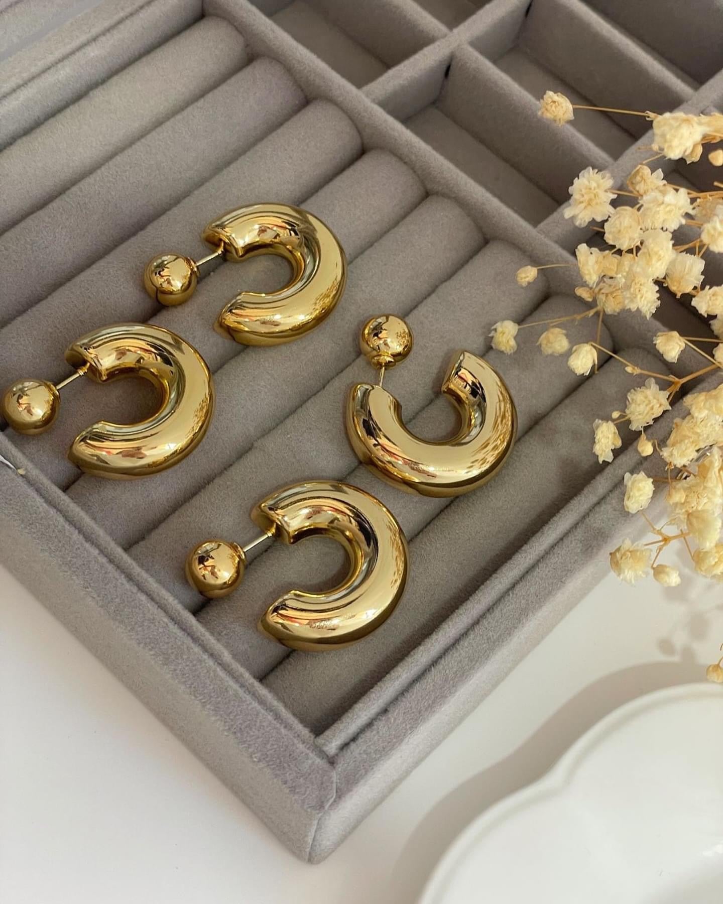 Boucles d'oreilles charmantes